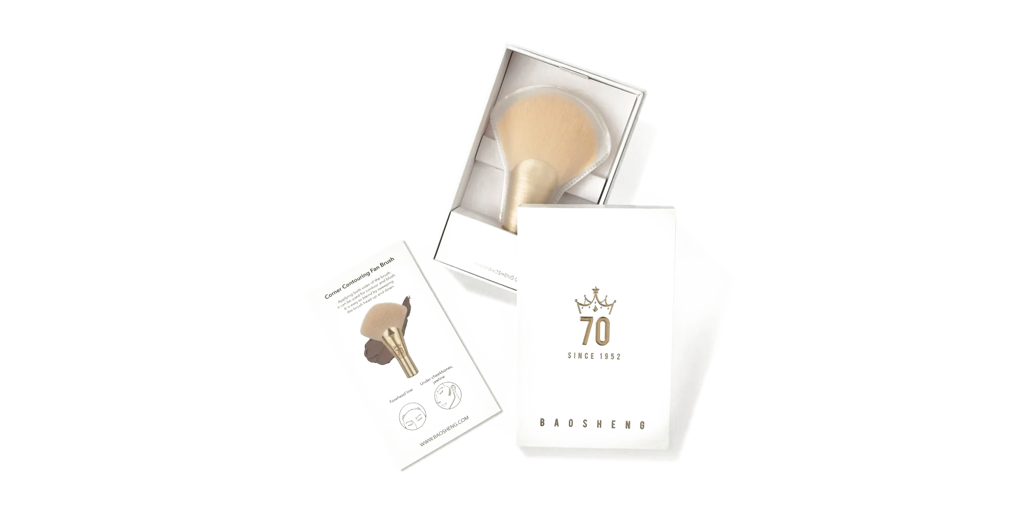 Baosheng 2024 · CIBS 70th Anniversary Fan Brush